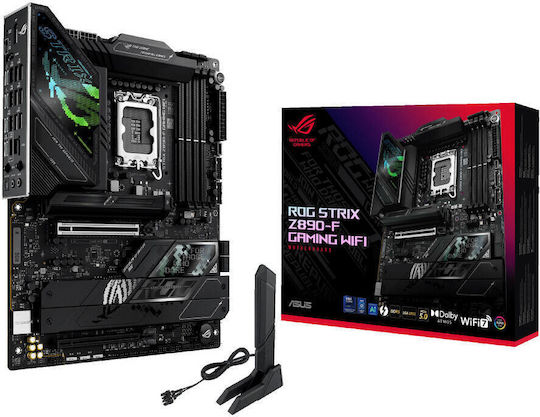Asus Rog Strix Z890-F Gaming Wifi Motherboard ATX με Intel 1851 Socket 90MB1I40-M0EAY0