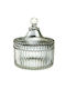 Φοντανιέρα Glas mit Deckel Smoky