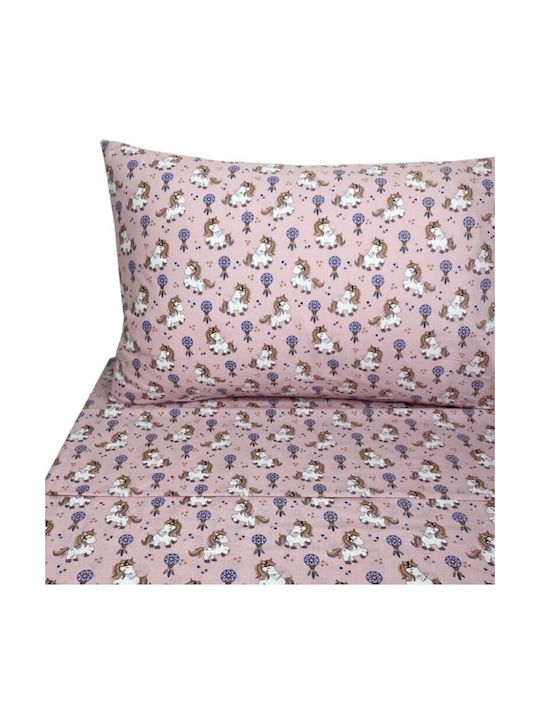 Astron Italy Boho Unicorn Cotton Single Sheets ...