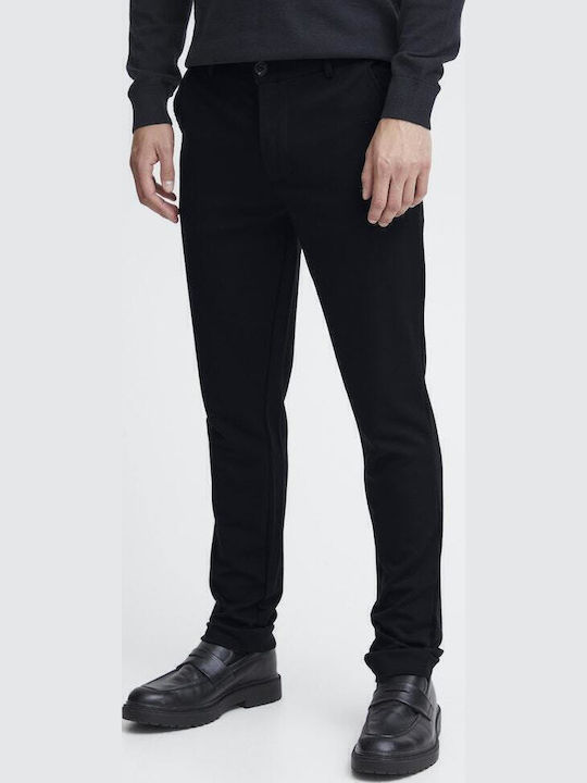 Trousers Chino Elastic in Regular Fit Black
