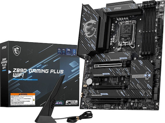 MSI Z890 Gaming Plus Wifi Mainboard ATX mit Intel 1851 Sockel