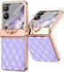 Rhombus Strass Book Plastic Violet (Xiaomi Mix Flip)