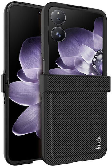 Carbon Fiber Книга Пластмаса Черен (Xiaomi Mix Flip)