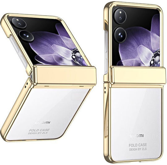 Electroplating Mirror Book Πλαστικό Χρυσό (Xiaomi Mix Flip)