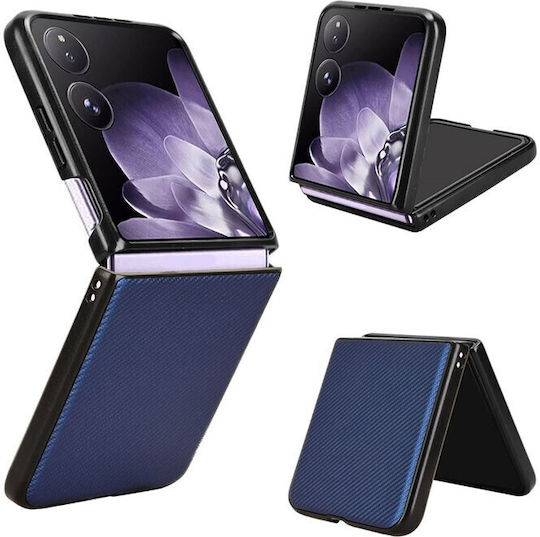 Carbon Fiber Book Πλαστικό Μπλε (Xiaomi Mix Flip)