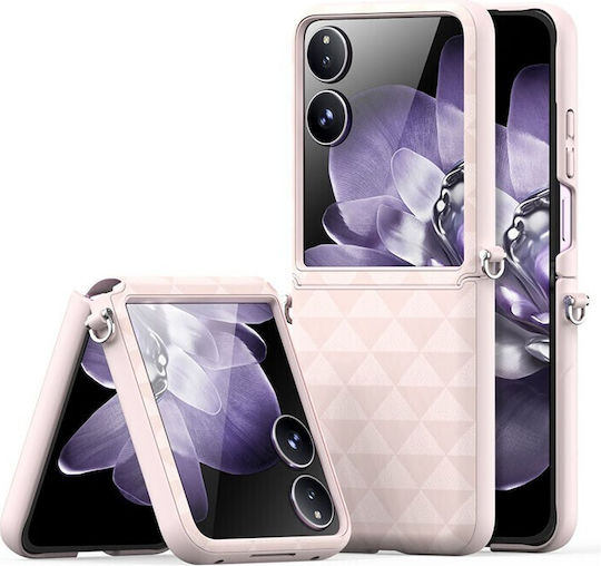 Series Book Πλαστικό Ροζ (Xiaomi Mix Flip)