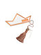 Parisis Tabletop Lucky Charm Boat Transparent made of Plexiglass 8.6x19.7cm 1pcs