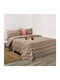 Whitegg Bettwäsche-Set Überdoppel 240x260cm. Φαν67 1 4Stück