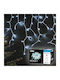 160 Lights LED 3m. Cold White type Curtain 1pcs