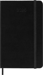 Moleskine Weekly Agendas 2025 Black