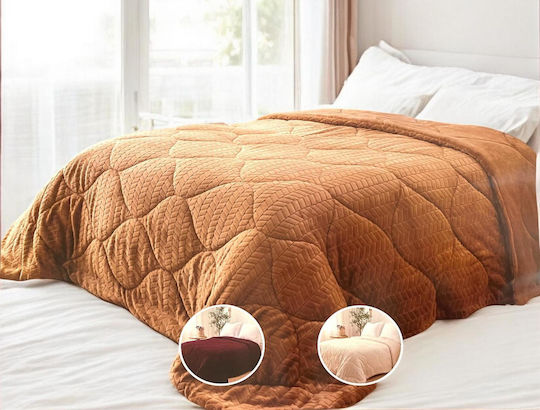 Linea Home Bettbezug Übergröße 220x240cm Explora Beige