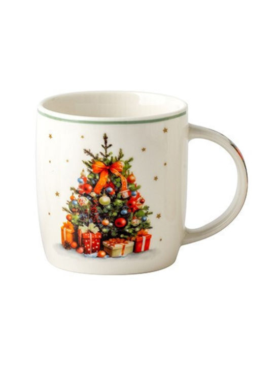 Marva Christmas Mug Porcelain