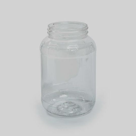 Homestyle Allgemeine Verwendung Lebensmittelglas mit Kunststoffdeckel 1 Stück