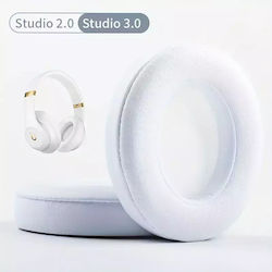 Ανταλλακτικά Μαξιλαράκια Aκουστικά Beats Studio 2.0/3.0 Ear Pads Ζευγάρι-λευκό Ανταλλακτικά Μαξιλαράκια Aκουστικά Beats Studio 2.0/3.0 Ear Pads Ζευγάρι-λευκό