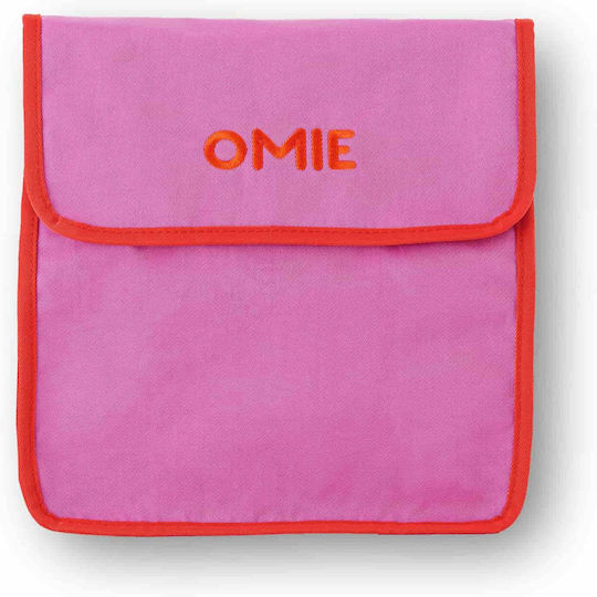 Omie School Insulated Hand Lunch Bag Pink