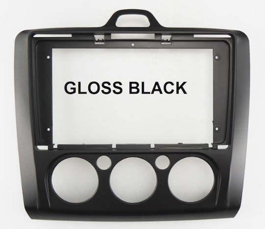 CARAV Industries Inc. DIN Fascia Panels 2 Din Compatible with Screen 9" for Ford Focus with A/C 2005-2011