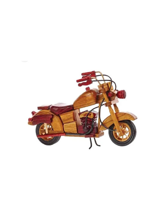 Decorative Wooden Motorcycle 16 cm