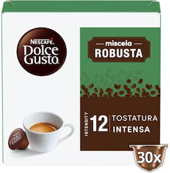 Nescafe Еспресо Dolce Gusto Miscela Robusta 30 капсули Nescafe Еспресо Dolce Gusto Miscela Robusta 30 капсули