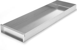 Capac din aluminiu pentru foaie de patiserie alungită 580x200x H 50mm Hendi 689868