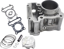 Tobaki Motorcycle Pistons & Cylinders Set 57mm for Yamaha Crypton