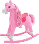 Milly Mally Fabric Rocking Toy Horse Pink