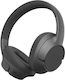 Fresh 'n Rebel Clam Fuse Wireless / Wired Over Ear Headphones with 45 hours of Operation Storm Grey