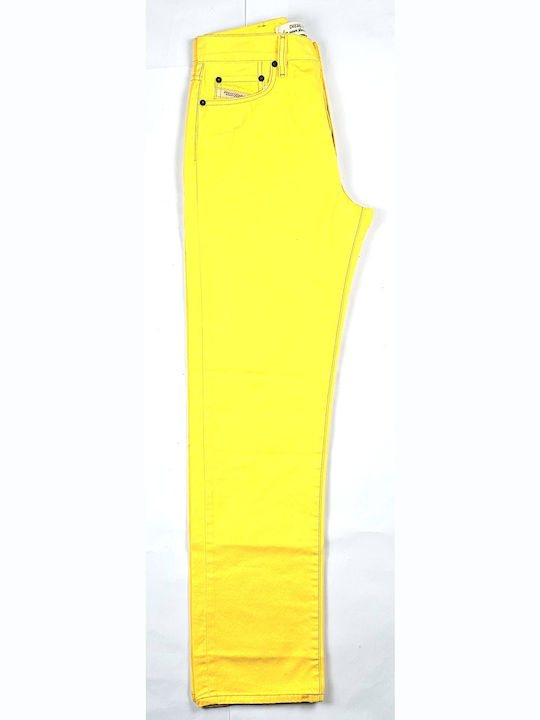 Fellow Дамско Текстил Панталон Yellow/Beige