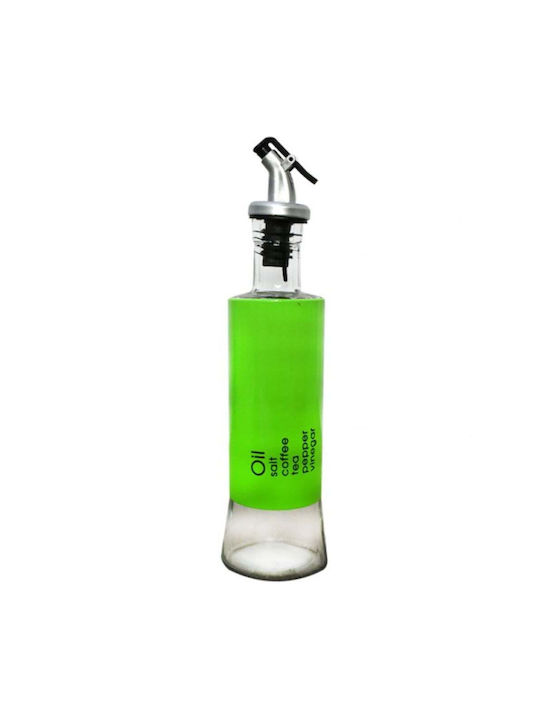 Set Dozatoare pentru Ulei și Oțet din Sticlă 300 Ml Verde