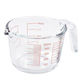 Transparent Glass Measuring Cup Handle 500 Ml Graduated