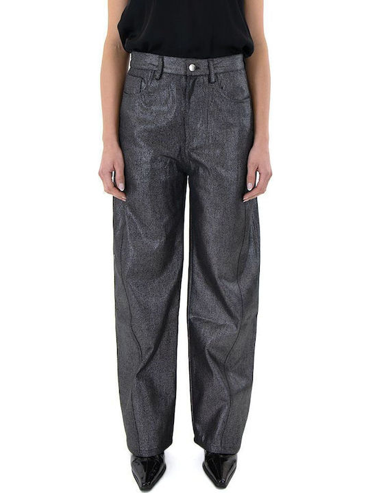 Black n Black Ψηλόμεσο Γυναικείο Jean Παντελόνι