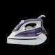 Techwood Fier de Călcat cu Aburi 2400W cu Talpă Ceramică și Debit Continu de Abur 30g/min