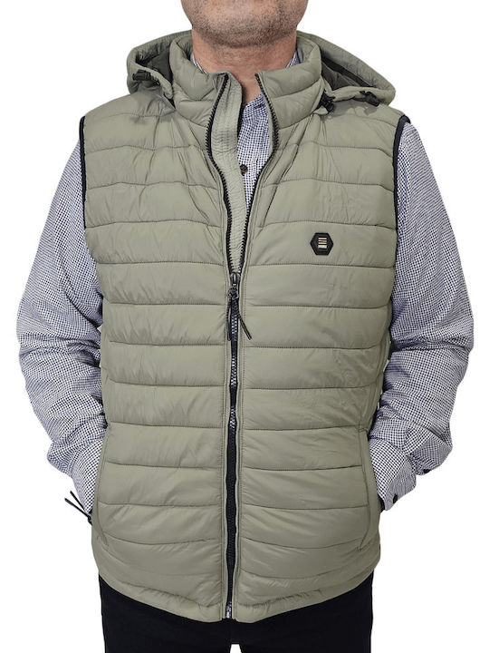 Double Αμάνικο Μπουφάν Puffer Smoke Grey