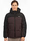 Jacket Puffer Plum Black