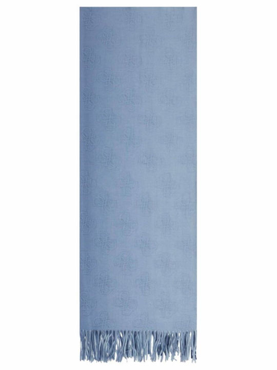Guess Frauen Wollschal Blau
