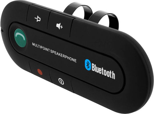 Hands Free Car Kit Bluetooth Multipoint Sun Visor Attachment FM Transmitter