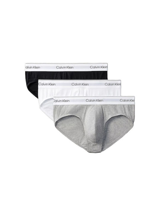 Calvin Klein Ανδρικά Σλιπ Grey Heather, White, ...