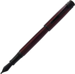 Retro 51 Πένα Γραφής Medium Μπορντό με Μπλε Μελάνι