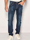 Herren Jeanshose Elastischer Regular Fit Blaue