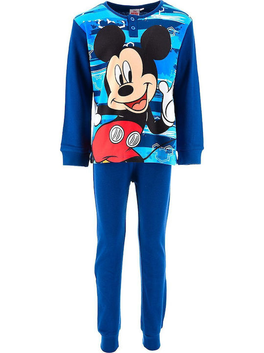 Superheroes Pijama pentru copii De iarnă Blue M...