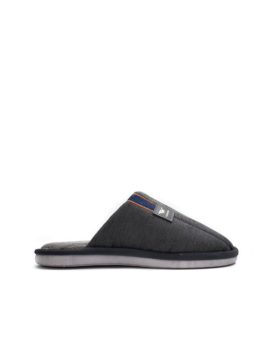 Jomix Winterliche Herrenhausschuhe Gray