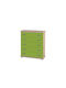 Kids Chest of Drawers Green with 5 Drawers 80x45x90cm
