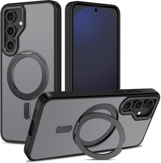 Tech-Protect Magring Umschlag Rückseite Kunststoff / Silikon 1.5mm Schwarz (Galaxy S24 FE)