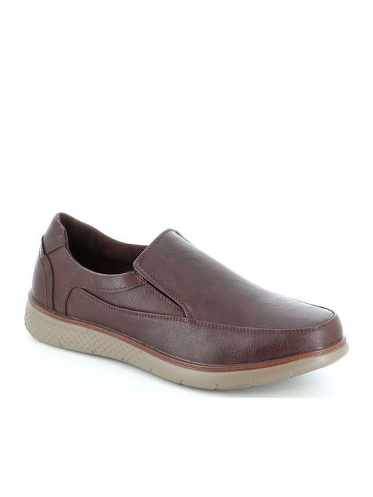 Men's Leather Moccasins Brown