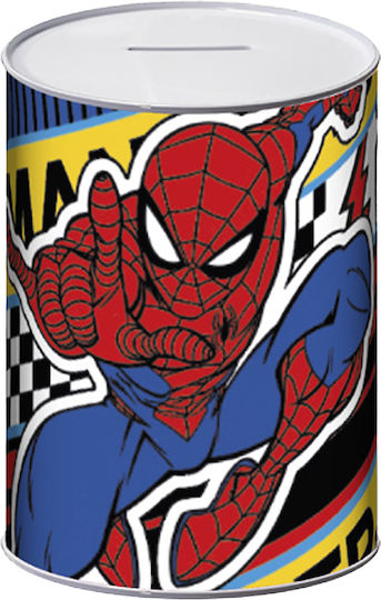 Κουμπαράς Μεταλλικός Spiderman 50-2362