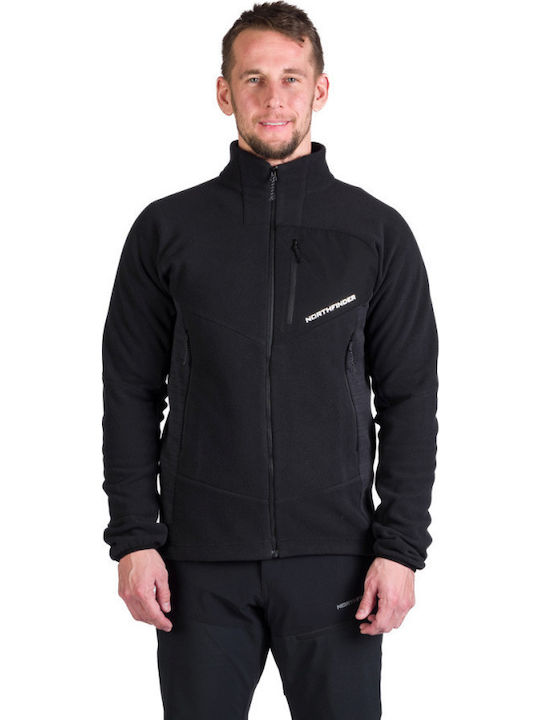 Northfinder Ανδρική Ζακέτα Fleece Black