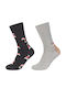 s.Oliver Christmas Christmas Socks Black/Grey 2Pack
