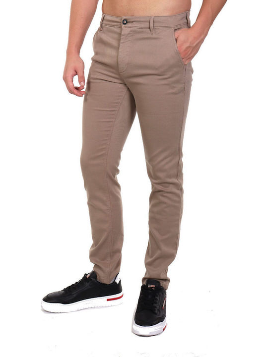 Boss Hose Chino in Schlanker Passform Beige