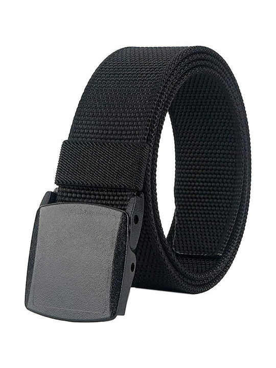 Men's Webbing Belt Belt Black