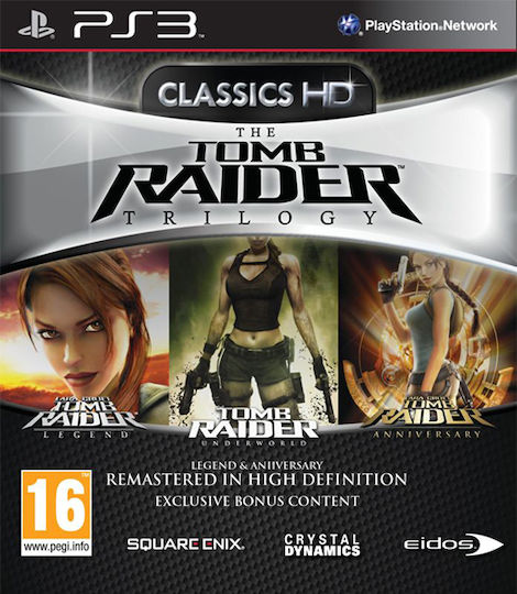 The Tomb Raider Trilogy Classics Edition PS3 Game (Used)