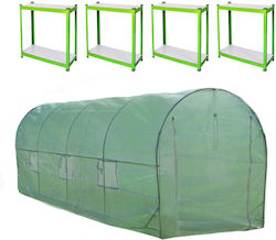 Polytunnel 25mm 6m x 3m with Shelves Polytunnel 25mm 6m x 3m with Shelves